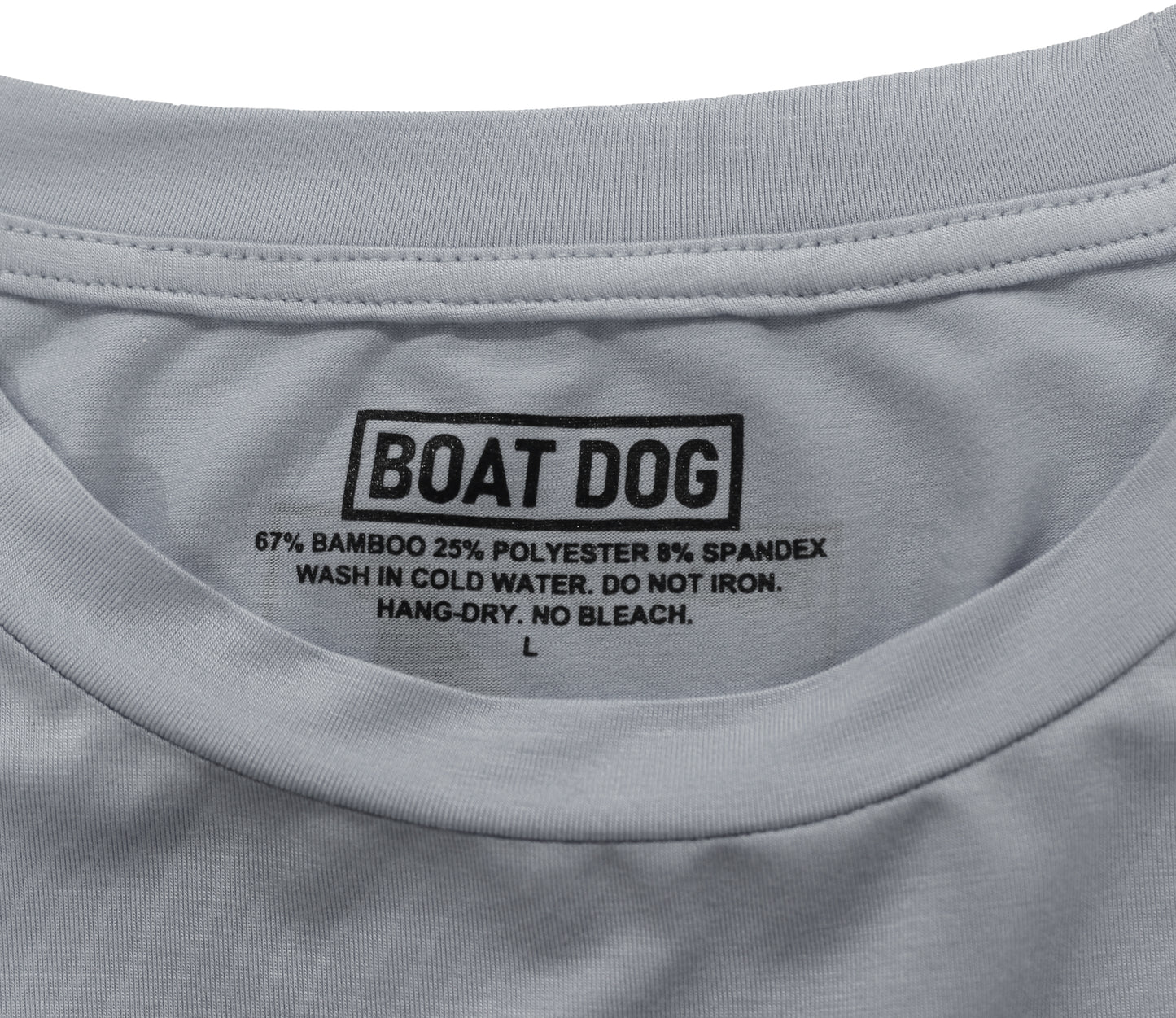 Water Camo Bamboo Pocket Tee - Gray