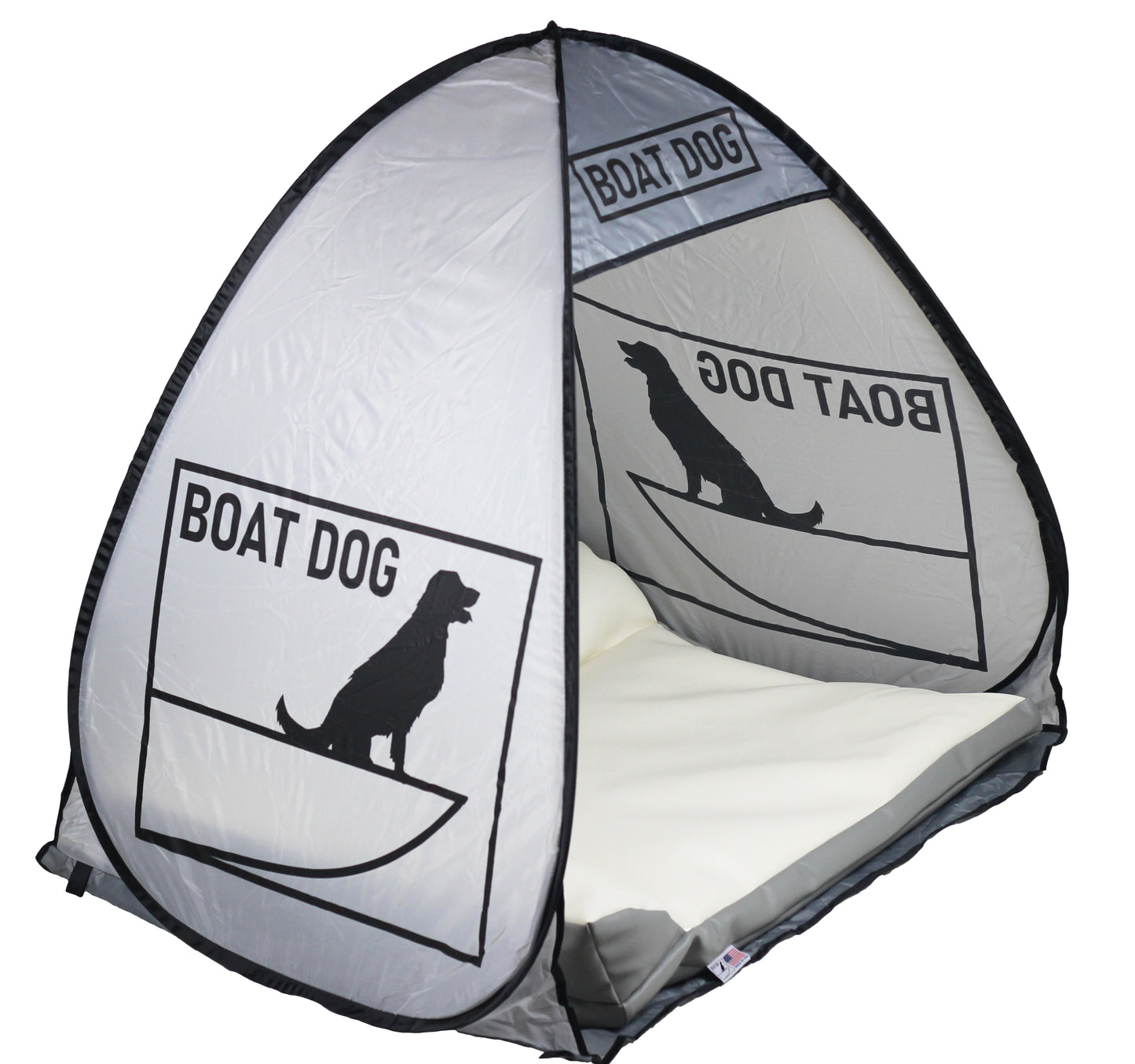 Marine Dog Bed - Gray BACKORDERED