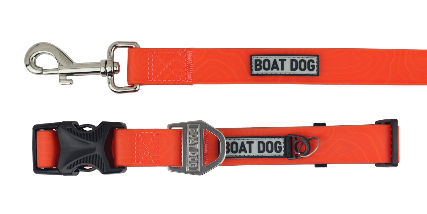 Orange Topography Gift Box