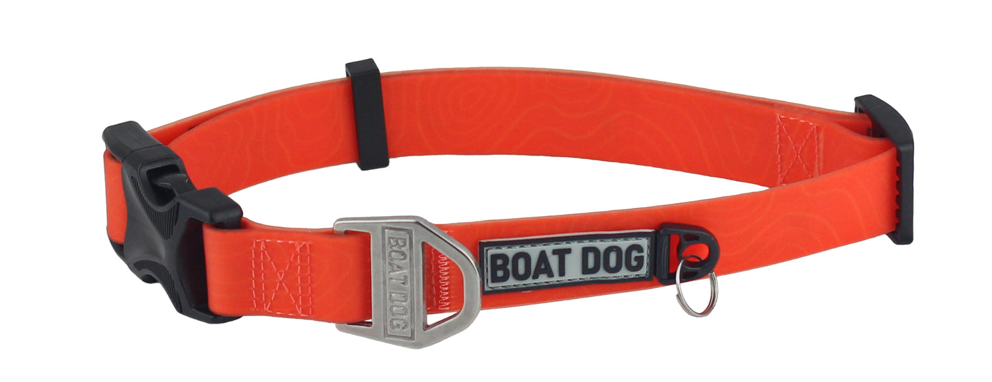 Orange Topography Gift Box