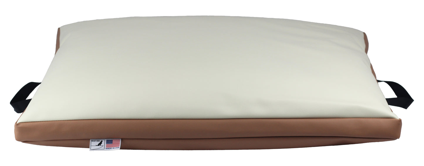 Marine Skiff Dog Bed - Camel
