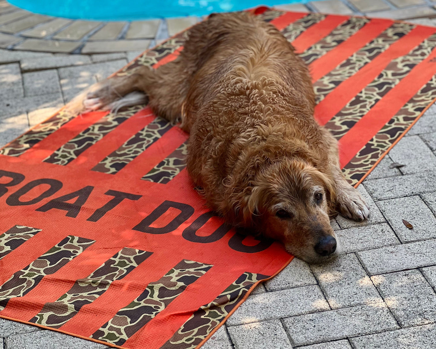 Canine Camo Dog Towel