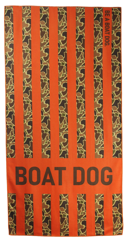 Canine Camo Dog Towel