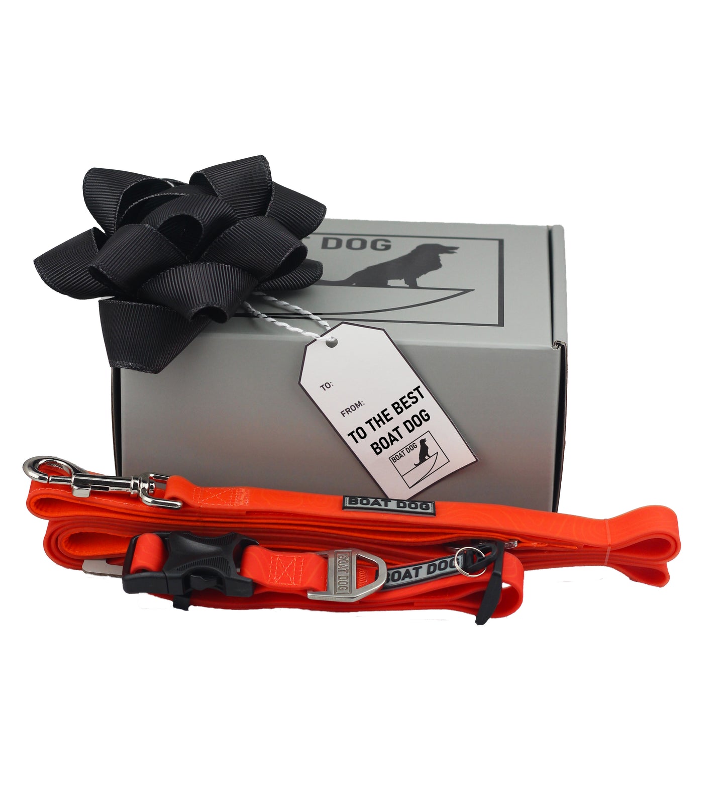 Orange Topography Gift Box