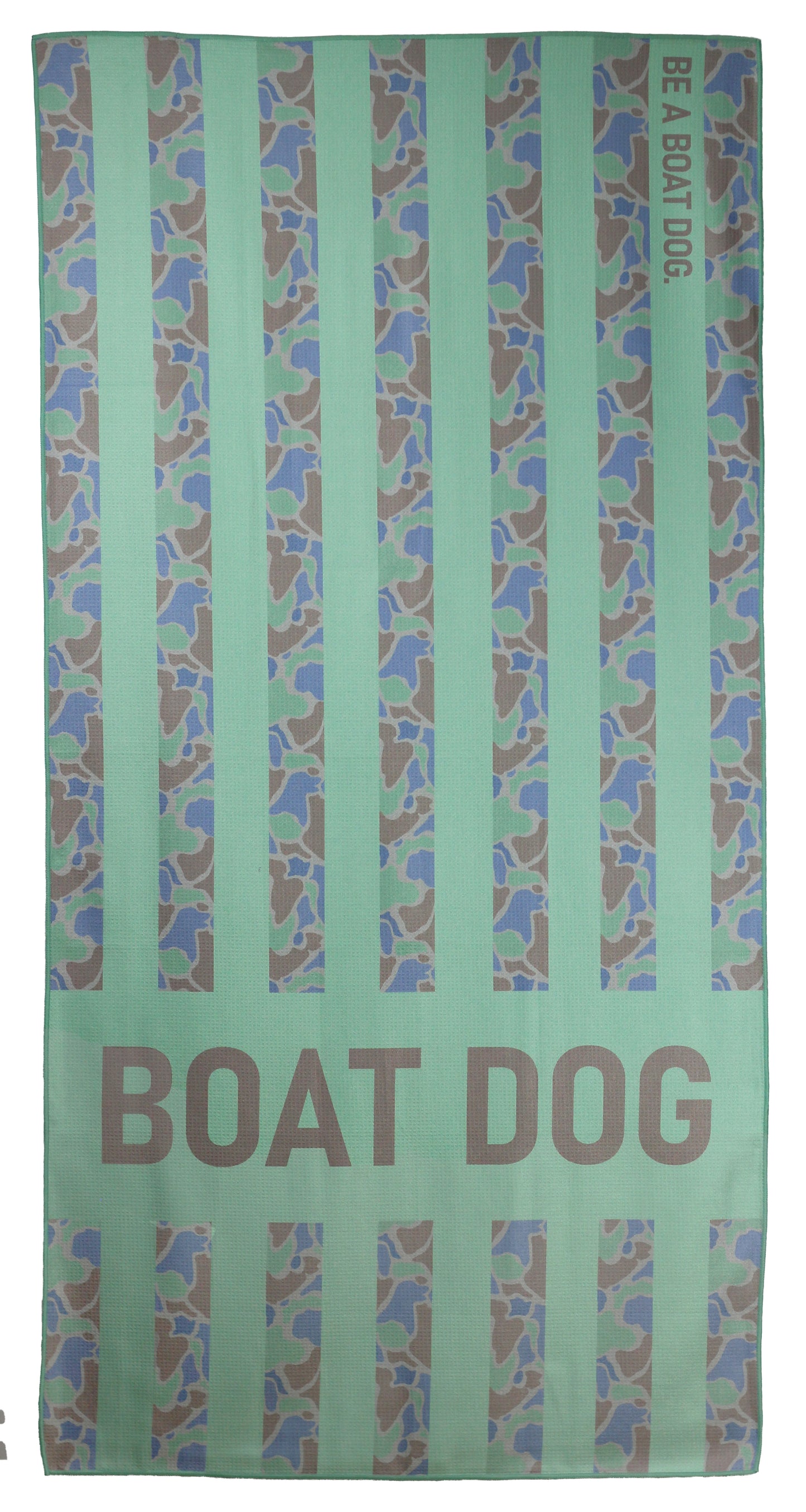 Water Camo Dog Towel
